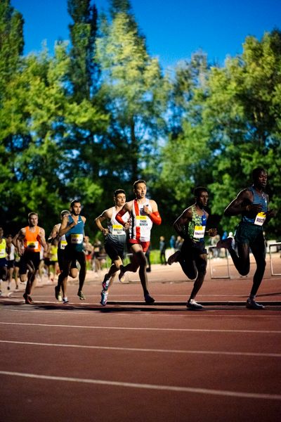 Maximilian Thorwirth (SFD 75 Duesseldorf-Sued) ueber 5000m am 28.05.2022 waehrend der World Athletics Continental Tour IFAM Oordegem in Oordegem